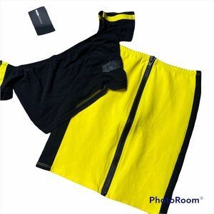 NWT Fashion nova 2 piece set size • S